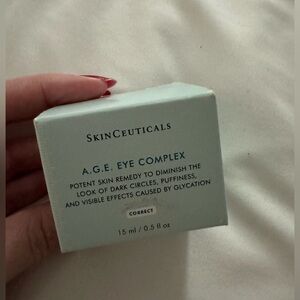 A.G.E. Eye complex cream for under eyes .5 unopened and sealed